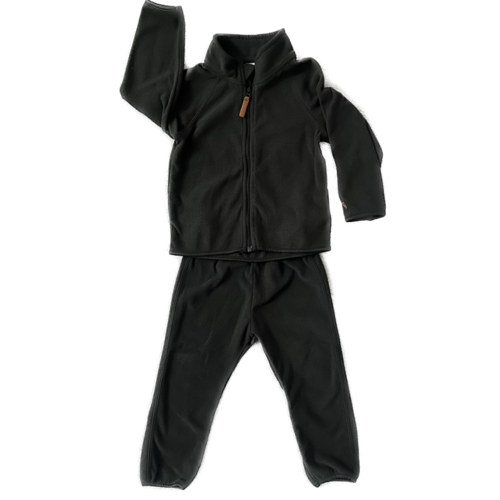 H&M Toddler Fleece Sweatsuit- Grey, Sz. 12-18 months